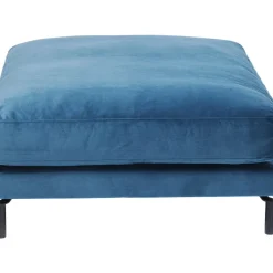 KARE Design Hocker Lullaby Petrol- Sitzbänke