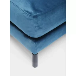 KARE Design Hocker Lullaby Petrol- Sitzbänke