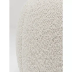 KARE Design Hocker Peppo Lounge Weis O76Cm- Sitzbänke