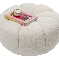 KARE Design Hocker Peppo Lounge Weis O76Cm- Sitzbänke