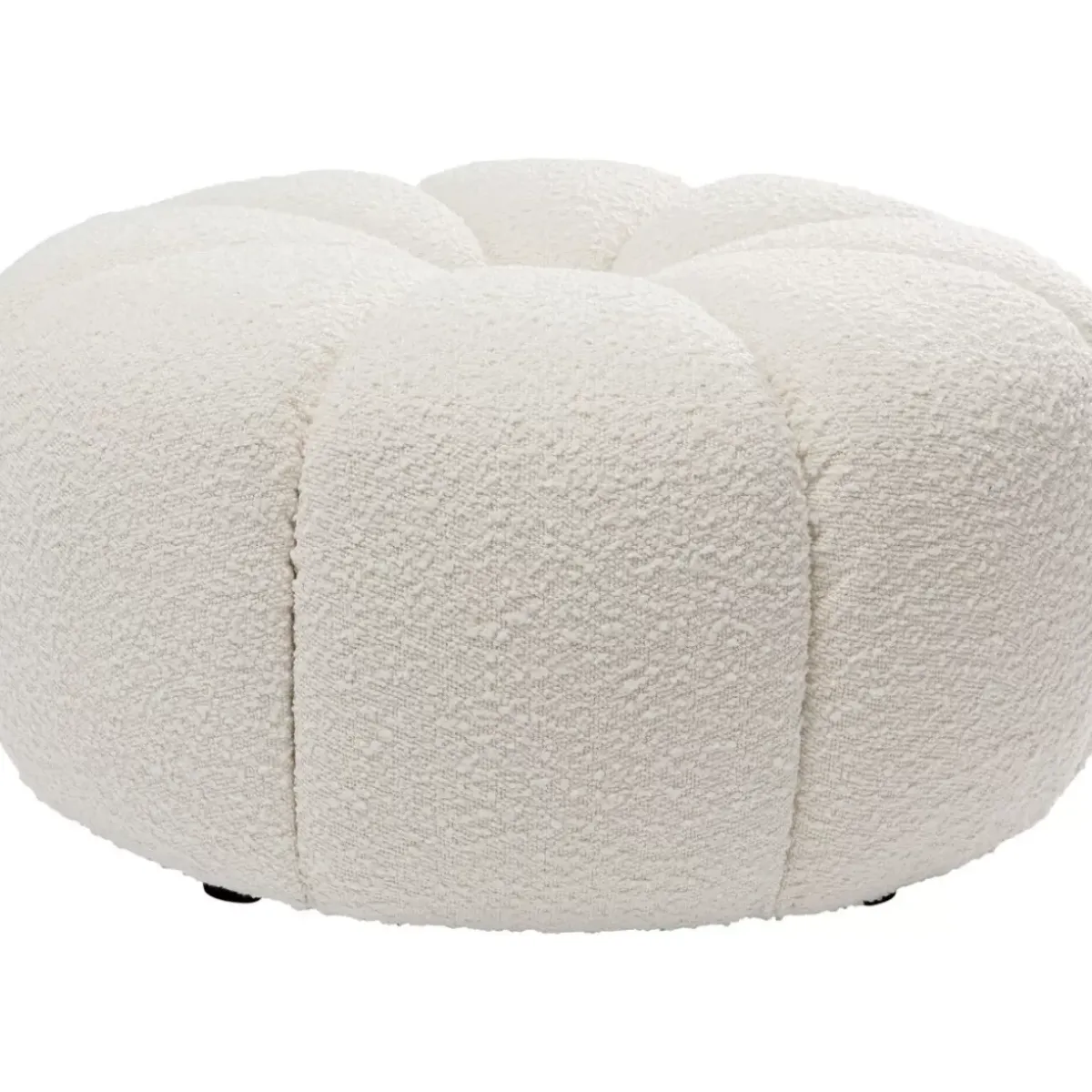 KARE Design Hocker Peppo Lounge Weis O76Cm- Sitzbänke