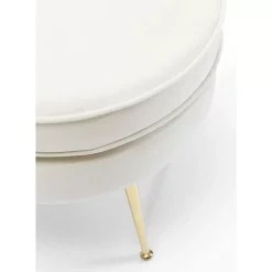 KARE Design Hocker Water Lily Beige- Sitzbänke