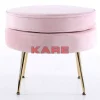 KARE Design Hocker Water Lily Rosa- Sitzbänke