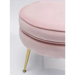 KARE Design Hocker Water Lily Rosa- Sitzbänke