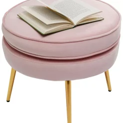 KARE Design Hocker Water Lily Rosa- Sitzbänke