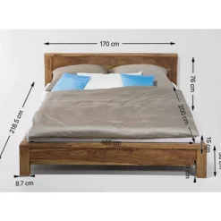 KARE Design Holzbett Authentico 160X200Cm- Betten