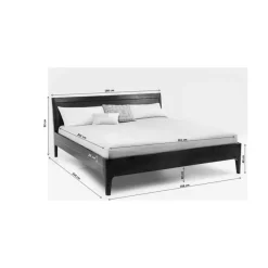 KARE Design Holzbett Brooklyn Walnut 160X200Cm- Betten