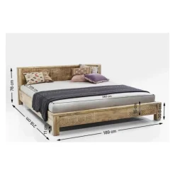 KARE Design Holzbett Puro 180X200Cm- Betten