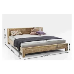 KARE Design Holzbett Puro 160X200Cm- Betten