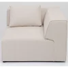 KARE Design Infinity Ecke 100Cm Elements Creme Rechts- Sofas & Couches