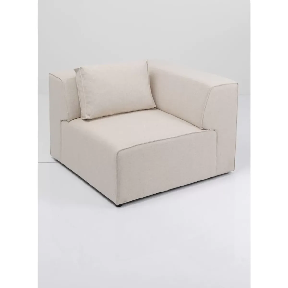 KARE Design Infinity Ecke 100Cm Elements Creme Rechts- Sofas & Couches