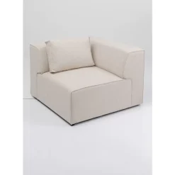 KARE Design Infinity Ecke 100Cm Elements Creme Links- Sofas & Couches