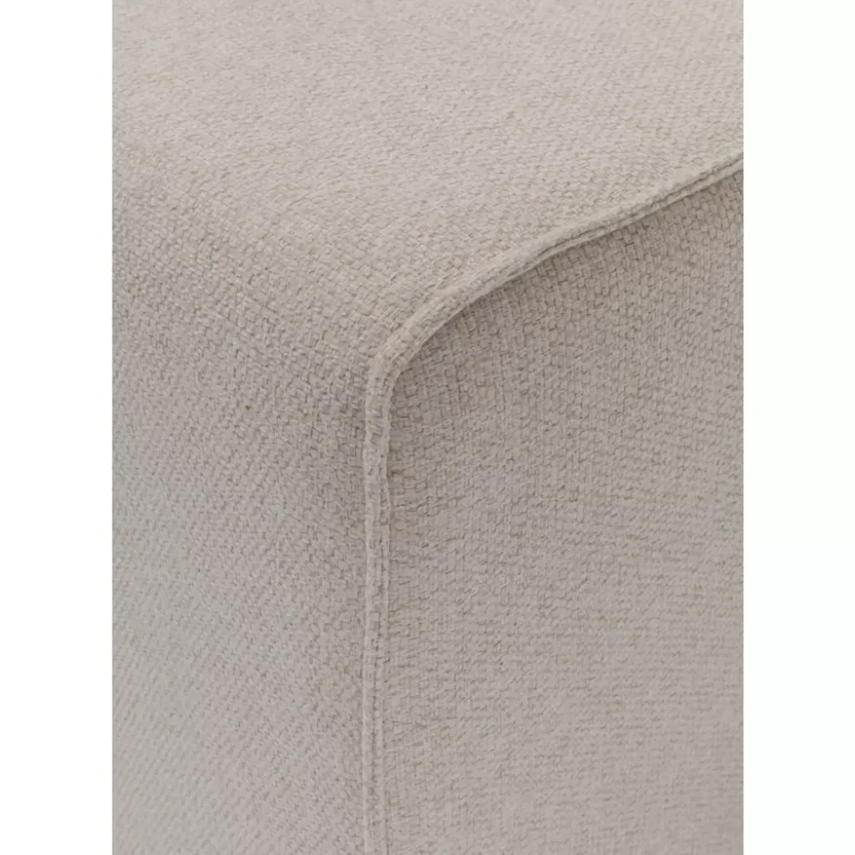 KARE Design Infinity Hocker Elements Creme 68X100Cm- Sitzbänke