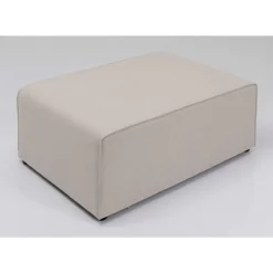 KARE Design Infinity Hocker Elements Creme 68X100Cm- Sitzbänke