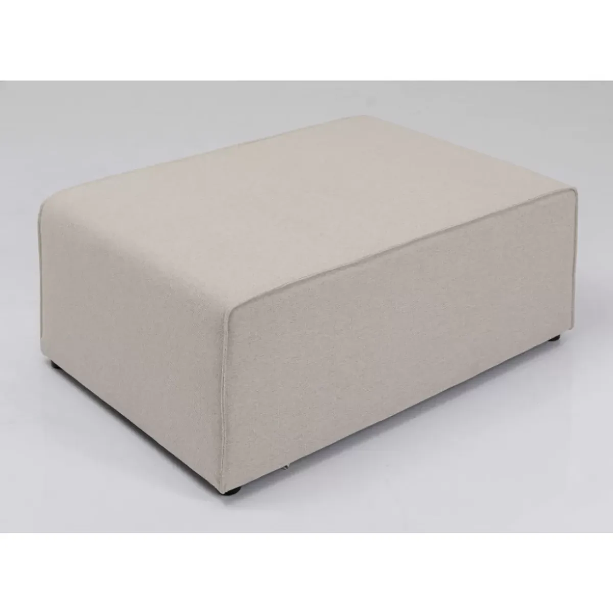 KARE Design Infinity Hocker Elements Creme 68X100Cm- Sitzbänke