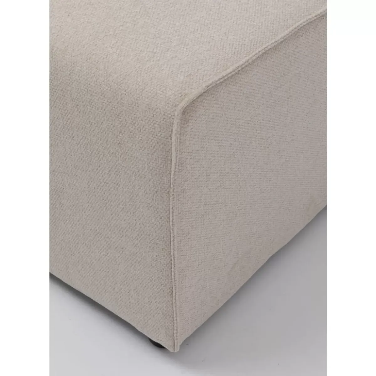 KARE Design Infinity Hocker Elements Creme 50X100Cm- Sitzbänke