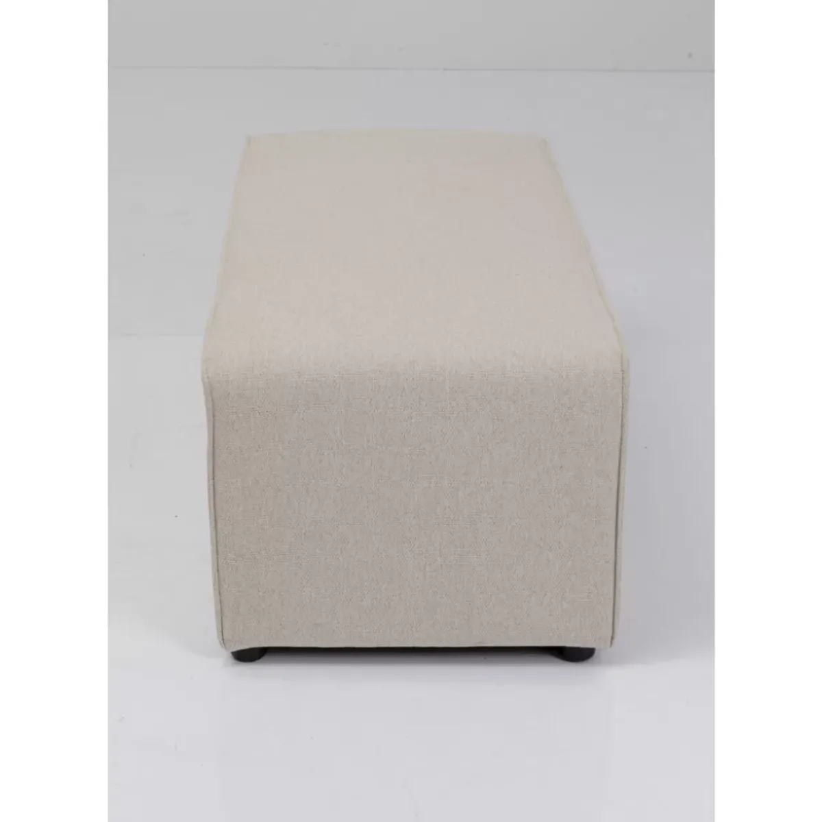 KARE Design Infinity Hocker Elements Creme 50X100Cm- Sitzbänke