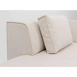 KARE Design Infinity Ottomane Elements Creme Links 182Cm- Sofas & Couches