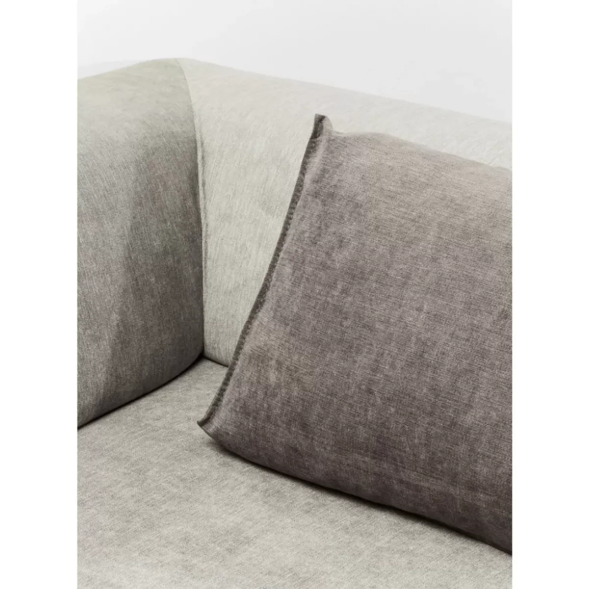 KARE Design Infinity Ottomane Elements Grau Rechts- Sofas & Couches