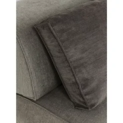 KARE Design Infinity Ottomane Semi Elements Grau Links- Sofas & Couches