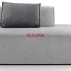 KARE Design Infinity Ottomane Semi Elements Grau Rechts- Sofas & Couches
