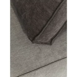 KARE Design Infinity Ottomane Semi Elements Grau Rechts- Sofas & Couches