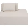 KARE Design Infinity Ottomane Semi Elements Creme Rechts 120Cm- Sofas & Couches