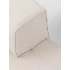 KARE Design Infinity Ottomane Semi Elements Creme Rechts 120Cm- Sofas & Couches