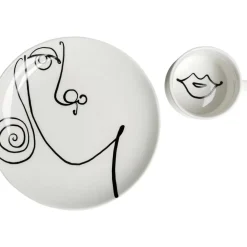 KARE Design Kaffeetasse Viso Donna (2/Tlg.)- Geschirr & Tischaccessoires