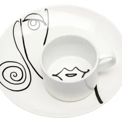 KARE Design Kaffeetasse Viso Donna (2/Tlg.)- Geschirr & Tischaccessoires