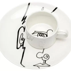 KARE Design Kaffeetasse Viso Uomo (2/Tlg.)- Geschirr & Tischaccessoires
