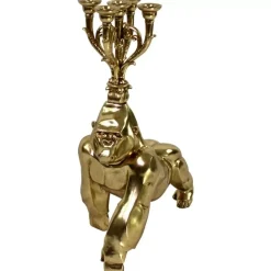 KARE Design Kerzenleuchter G Gold- Kerzenständer & Laternen