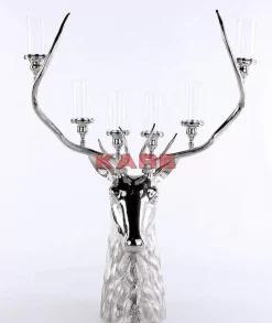 KARE Design Kerzenleuchter Reindeer- Kerzenständer & Laternen