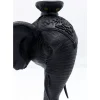 KARE Design Kerzenständer Elephant Head Schwarz 49Cm- Kerzenständer & Laternen