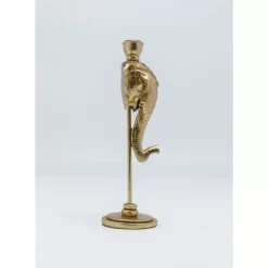 KARE Design Kerzenständer Elephant Head Gold 36Cm- Kerzenständer & Laternen