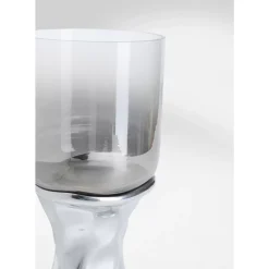 KARE Design Kerzenständer Jade Silber 33Cm- Kerzenständer & Laternen