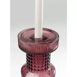 KARE Design Kerzenständer Marvelous Duo Pink Grau 49Cm- Kerzenständer & Laternen