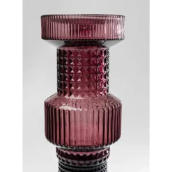 KARE Design Kerzenständer Marvelous Duo Pink Grau 49Cm- Kerzenständer & Laternen