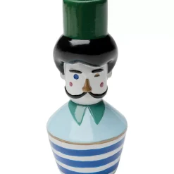 KARE Design Kerzenständer Monsieur Mustache 16Cm- Kerzenständer & Laternen