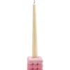 KARE Design Kerzenständer Palle Pink 6Cm- Kerzenständer & Laternen