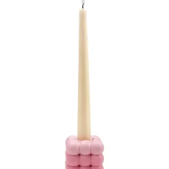 KARE Design Kerzenständer Palle Pink 6Cm- Kerzenständer & Laternen