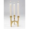 KARE Design Kerzenständer Stacky Gold 15Cm- Kerzenständer & Laternen