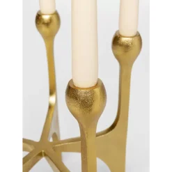 KARE Design Kerzenständer Stacky Gold 31Cm- Kerzenständer & Laternen