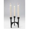 KARE Design Kerzenständer Stacky Schwarz 15Cm- Kerzenständer & Laternen