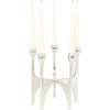 KARE Design Kerzenständer Stacky Silber 31Cm- Kerzenständer & Laternen