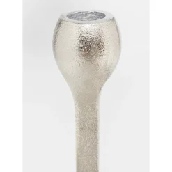 KARE Design Kerzenständer Stacky Silber 31Cm- Kerzenständer & Laternen