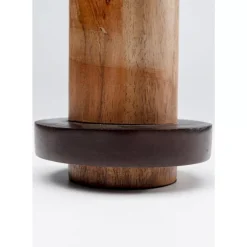 KARE Design Kerzenständer Wood Zylinder 15Cm- Kerzenständer & Laternen