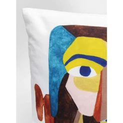 KARE Design Kissen Artistic Face 45X45Cm- Kissen