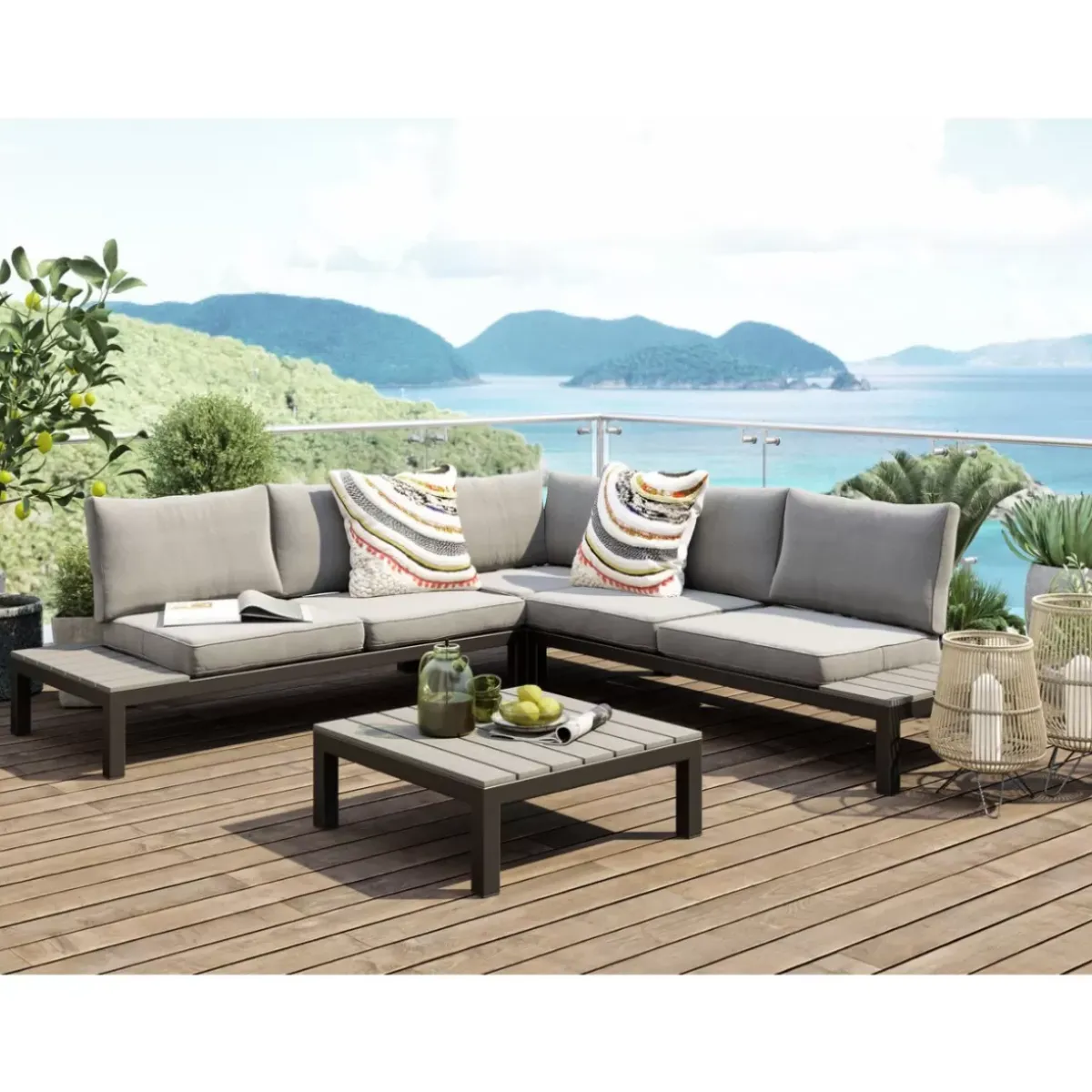 KARE Design Kissen Ethno Earth 50X50Cm- Kissen