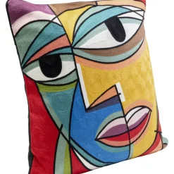 KARE Design Kissen Faccia Arte Colore Left 50X50Cm- Kissen